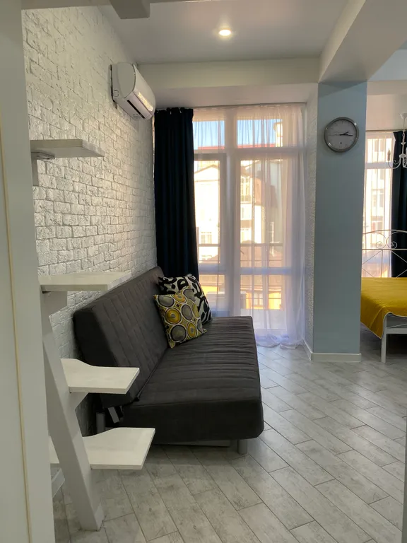 Уютная студия в 15 мин до моря пешком