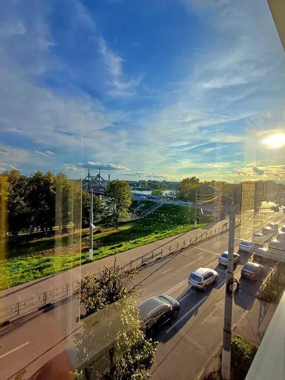 Квартира с волшебным видом на Волгу и исторический центр