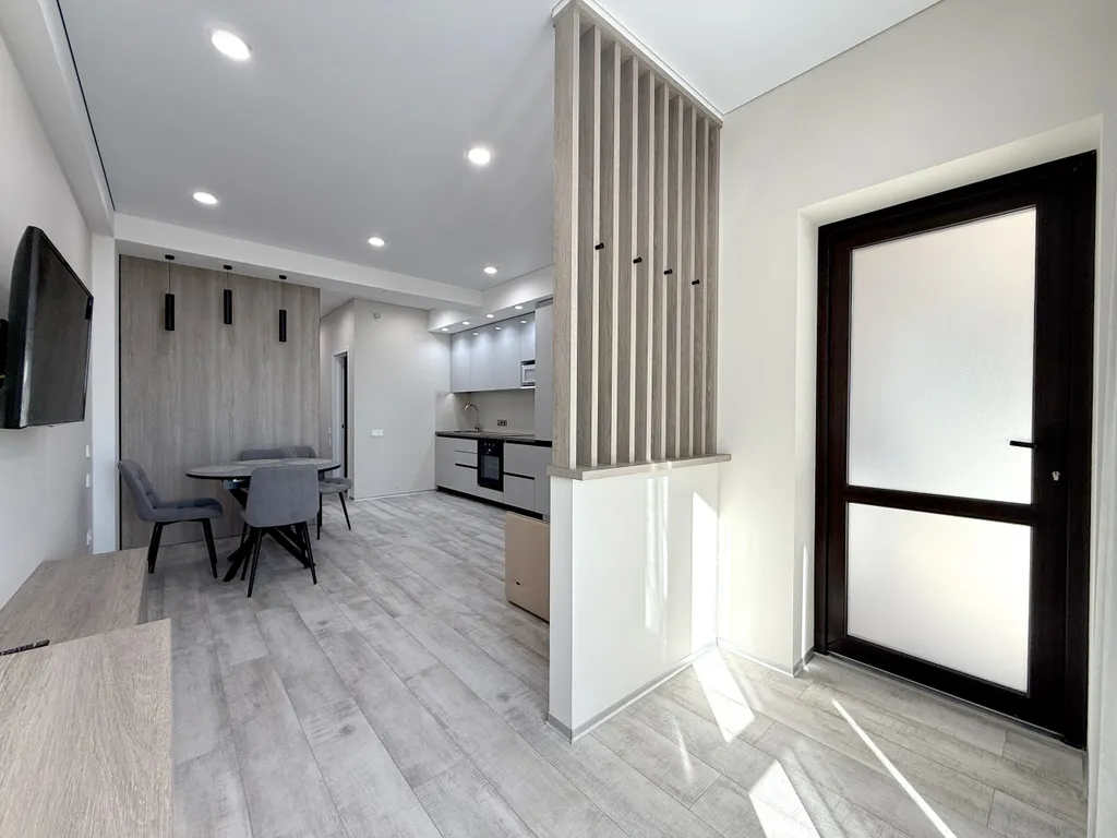 Квартира-студия с дизайнерским ремонтом