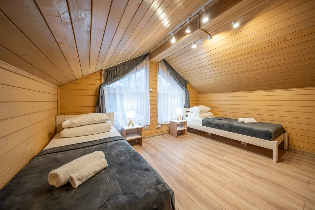 Коттедж Коттедж с видом на озеро — Приозерск