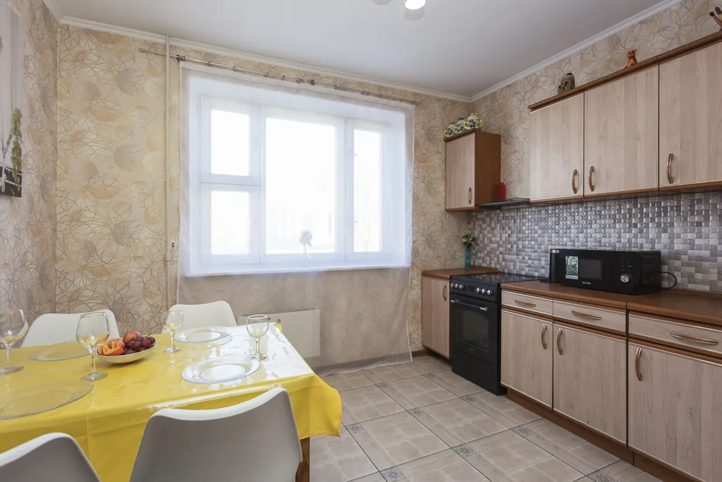 Квартира Удобная трехкомнатная квартира в Марьино — Москва