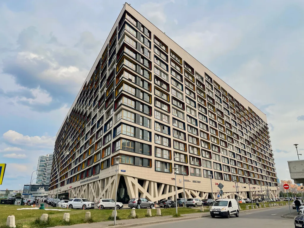 Квартира Квартира Трендовый апартамент, новая кровать метро ЦСКА 3 мин — Москва