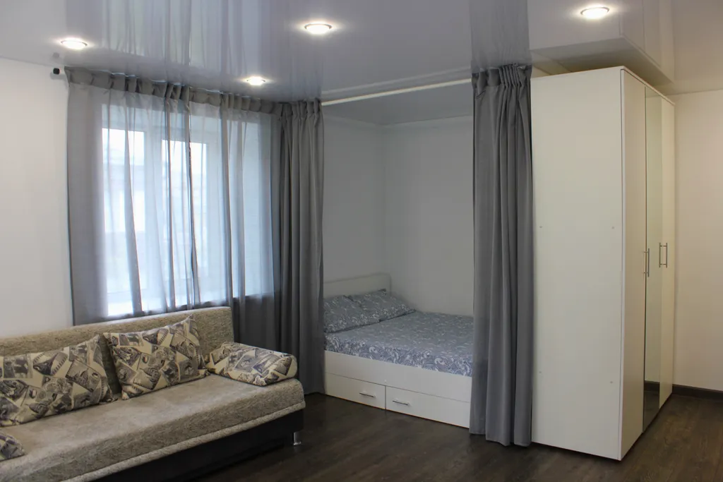 Комфортная студия для двоих рядом с парком победы