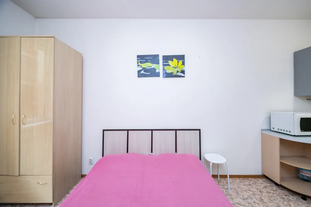 Большая студия с потолками 3 метра и Smart TV