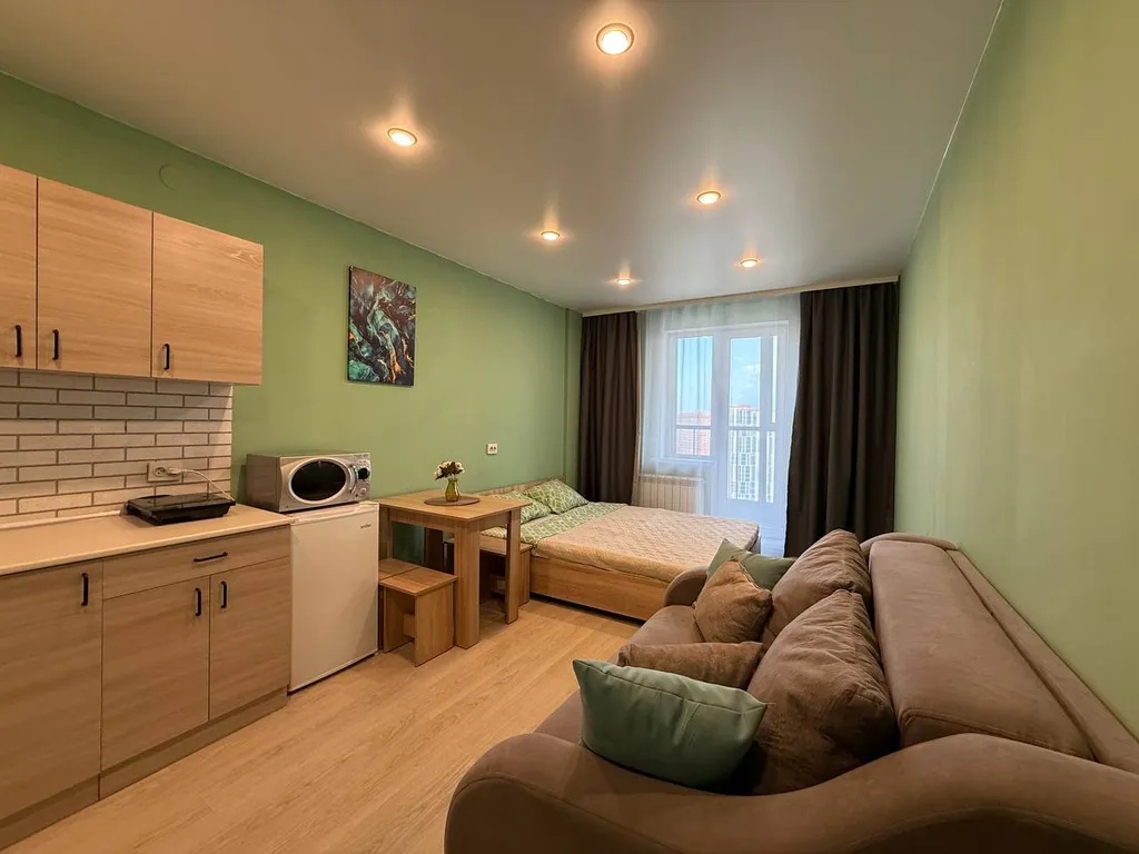 Квартира Квартира Новая студия рядом с аквапарком — Новосибирск