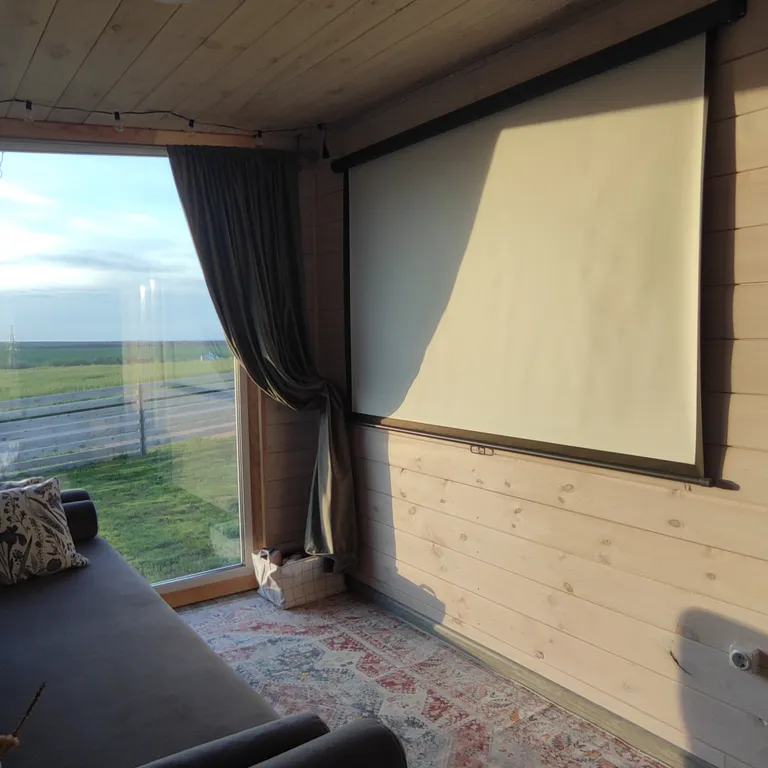 Коттедж Уютный сканди домик с видом на озеро, баня, чан — аренда посуточно в Белокуриха