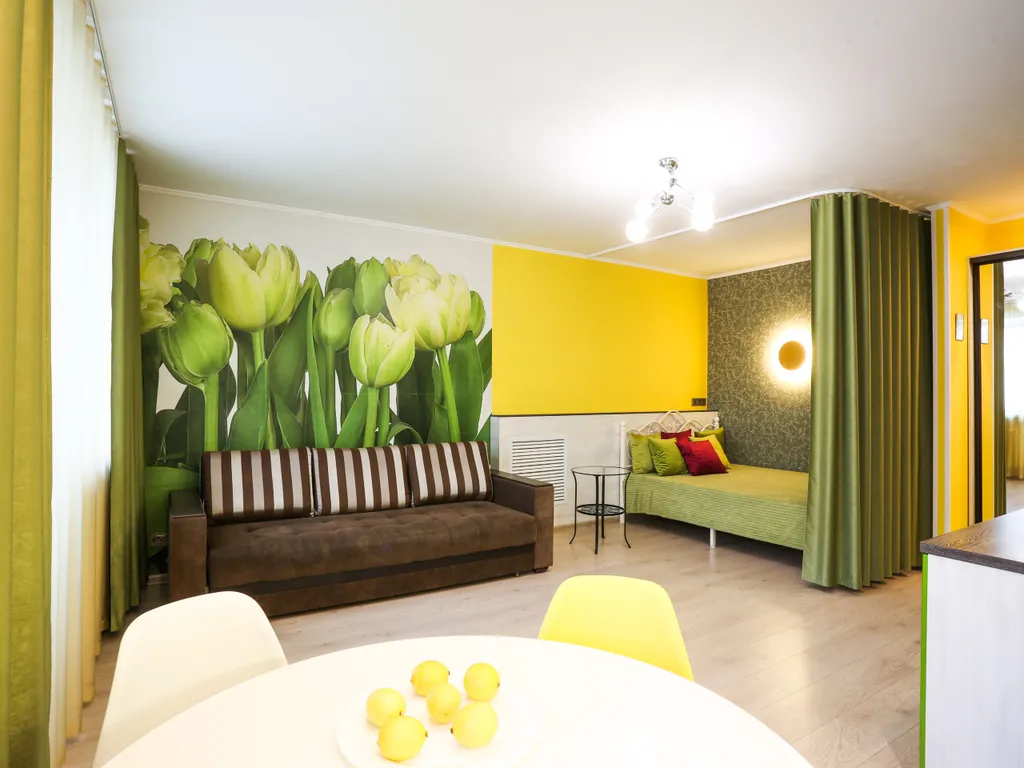 Квартира Студия у набережной реки Кама — аренда посуточно в Пермь