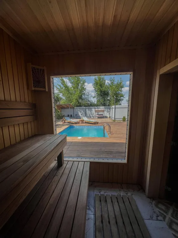 Барнхаус с баней и теплым бассейном