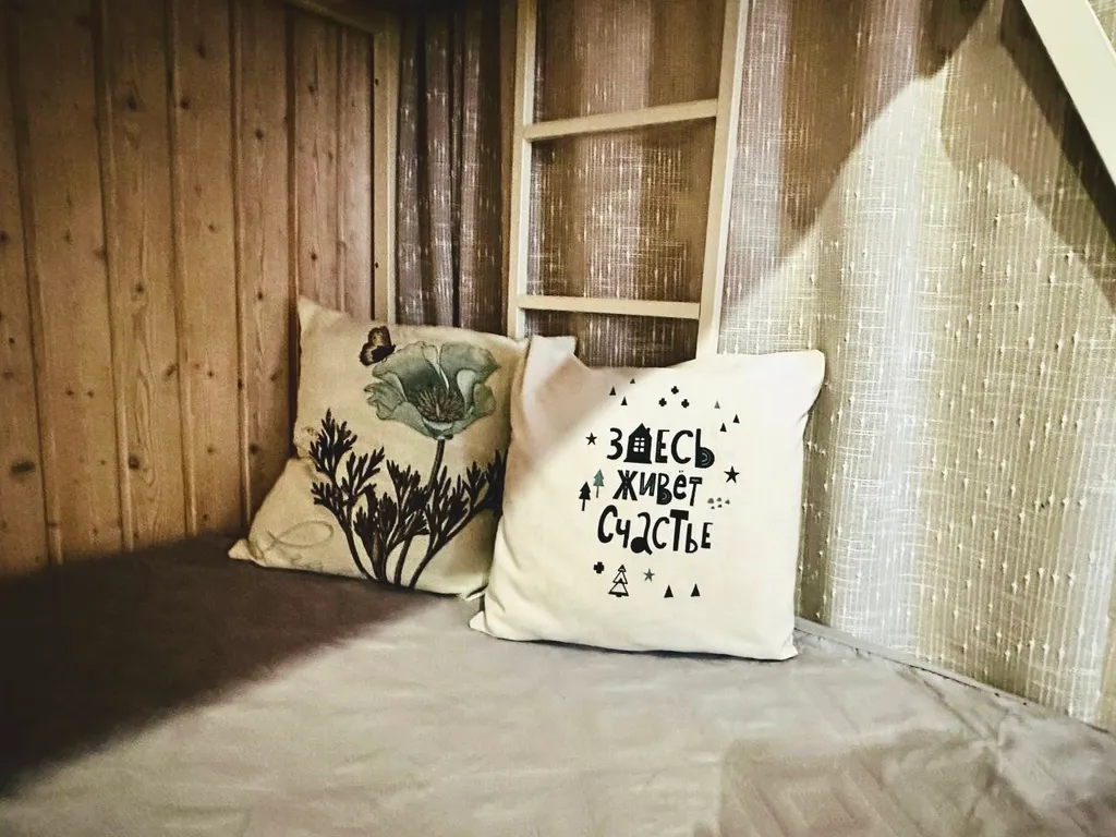 Уютный коттедж с мангалом и видом на Волгу