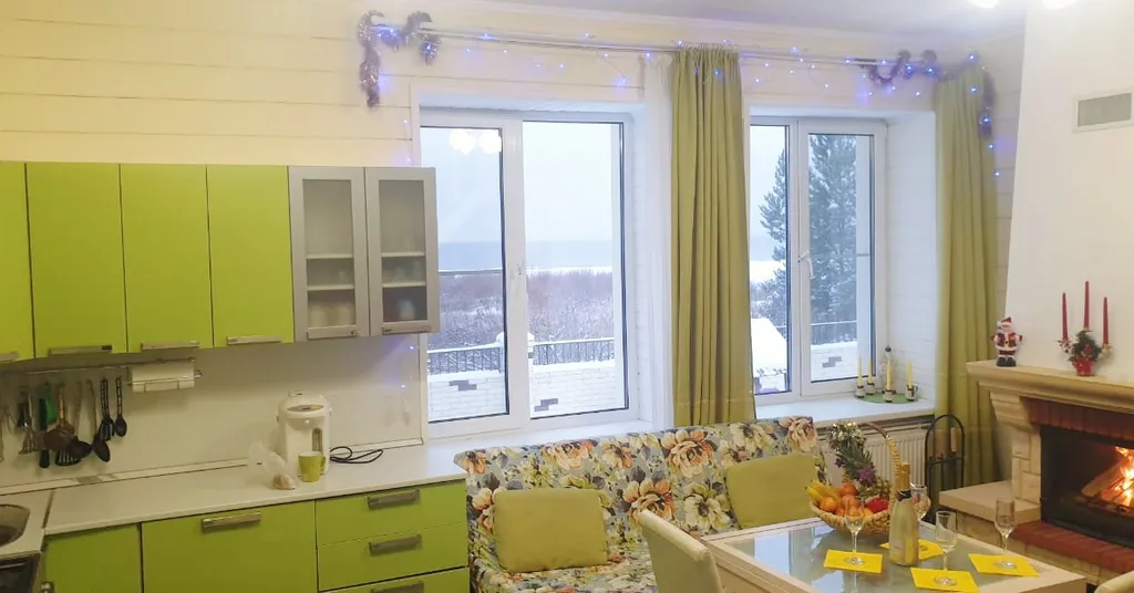 Коттедж с видом на озеро