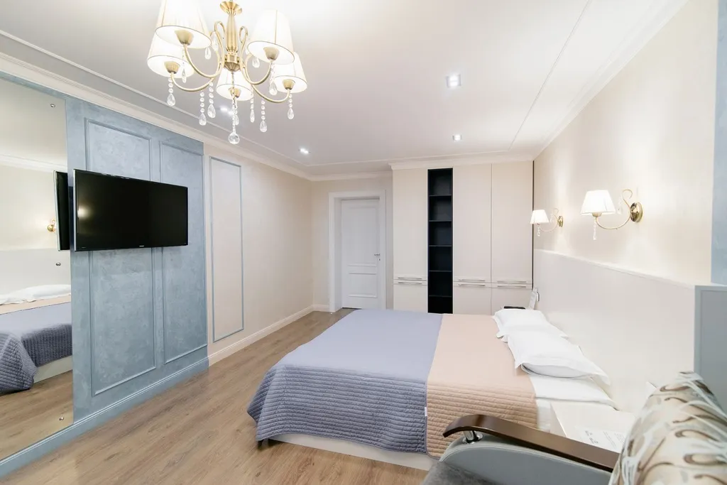 Апартаменты в центре с видом на фонтан