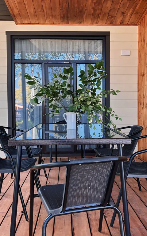 Хвойный - дом с баней и чаном