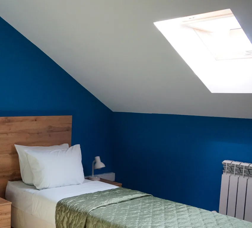 Одноместная комната мансарда