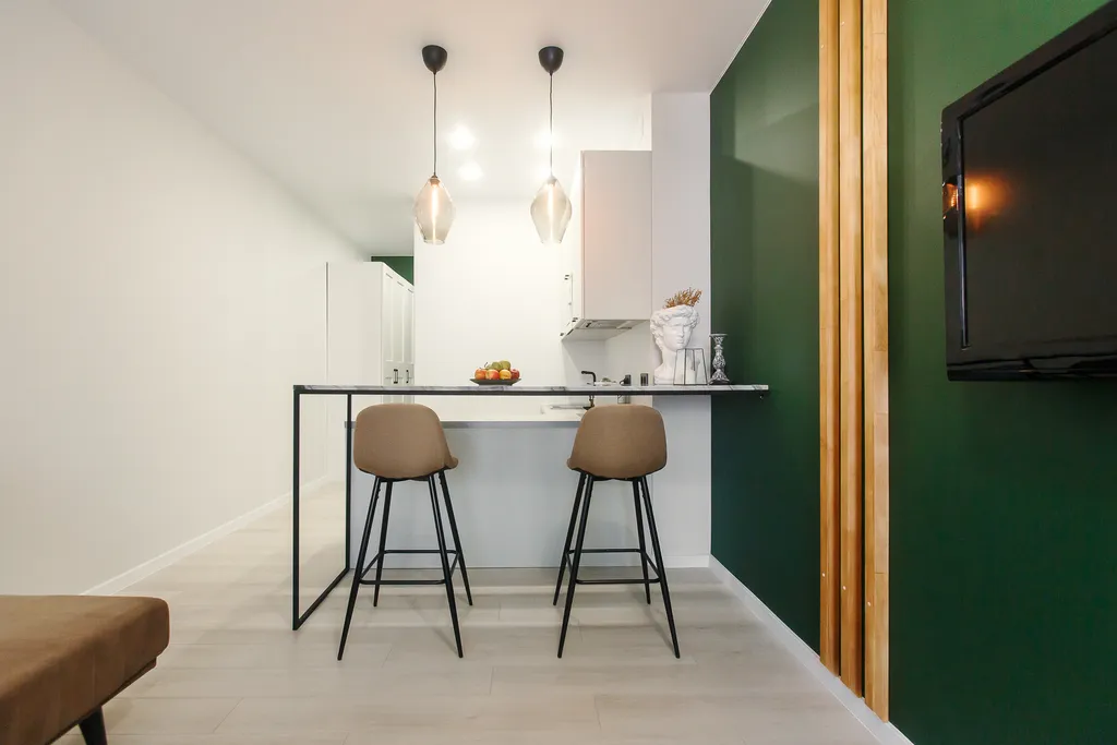 Дизайнерская студия в клубном доме в центре рядом с набережной