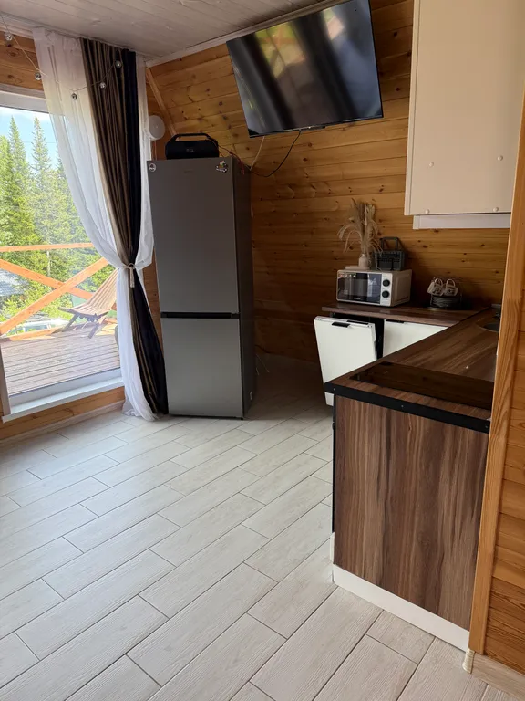 Коттедж Шерегеш, современный, уютный дом А-frаmе с панорамными окнами — Шерегеш