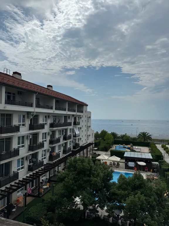 Апартамент с видом на море Морской квартал на первой береговой линии