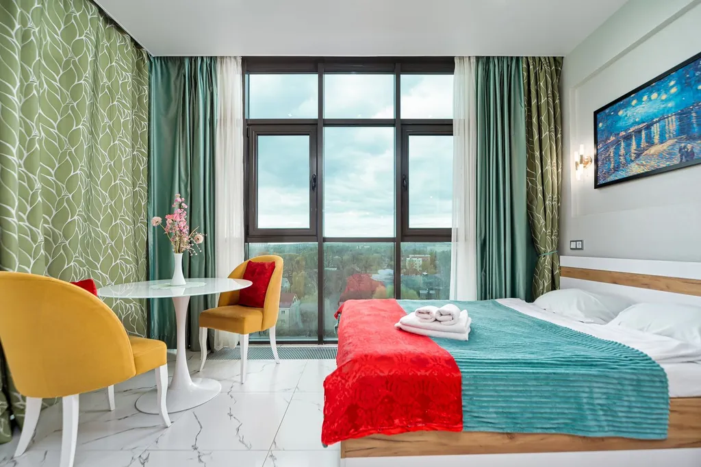 Квартира Квартира Уютная, современная студия — Новоивановское