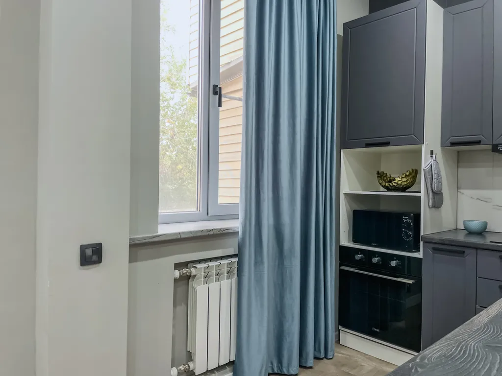 Стильная квартира с кроватью king-size