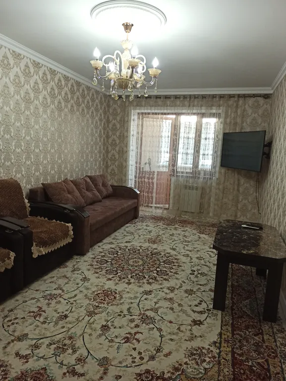 Квартира с хорошей развитой инфраструктурой, до пляжа 15мин езды