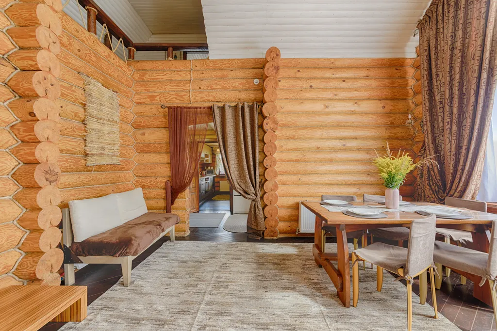 Уютный дом с баней для компании