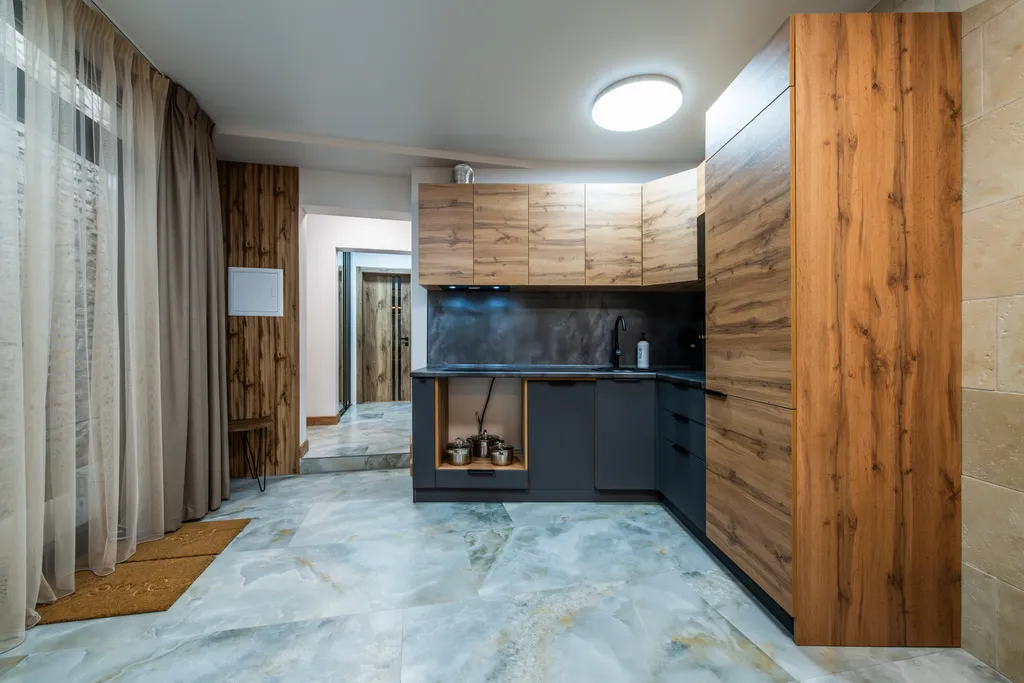 Апартаменты Woodland дизайн-оазис с двориком для 4 гостей