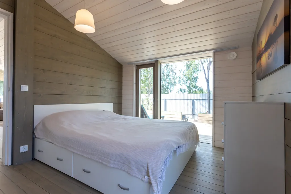 Дом стандарт c баней-бочкой