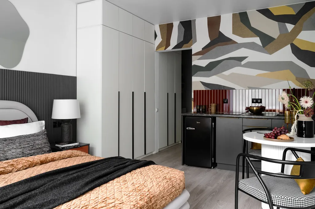 Студия с видом на лес в ЖК Летний