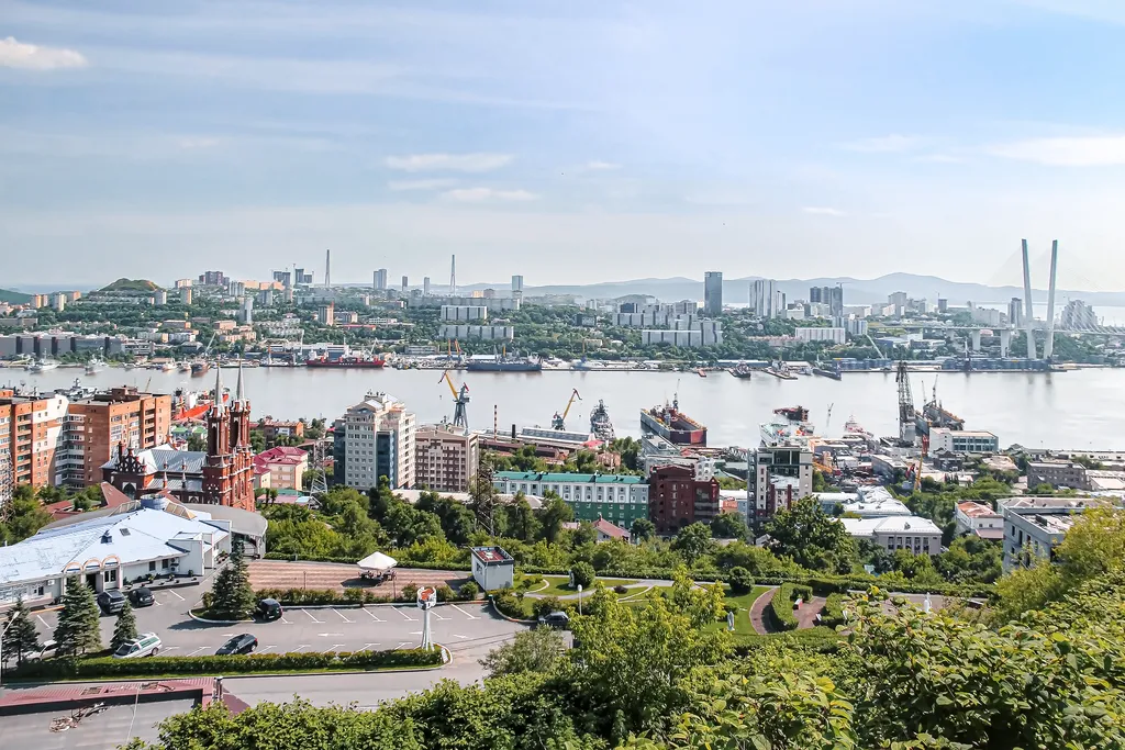 Квартира Премиальная квартира в центре с видом на море и мосты — Владивосток