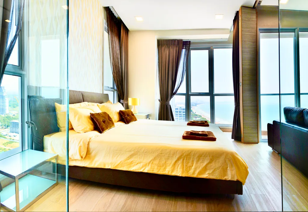 Премиальные двухкомнатные апартаменты с раздвижной стеной