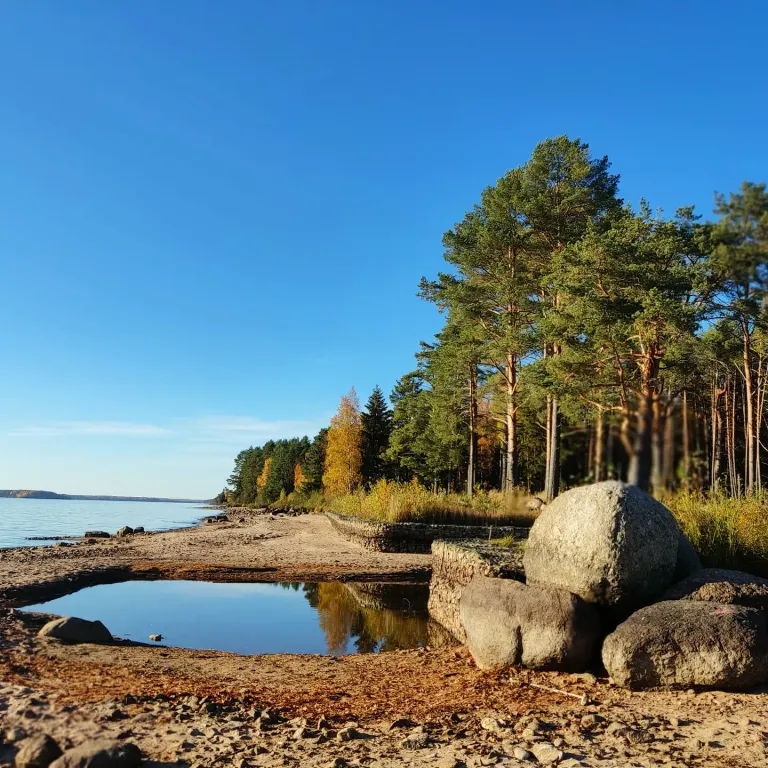 Коттедж Дизайнерский коттедж на берегу озера Волго на Селигере — Турбаза Чайка