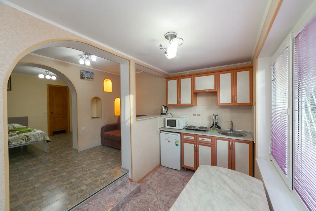 Уютные апартаменты с двориком в центре города