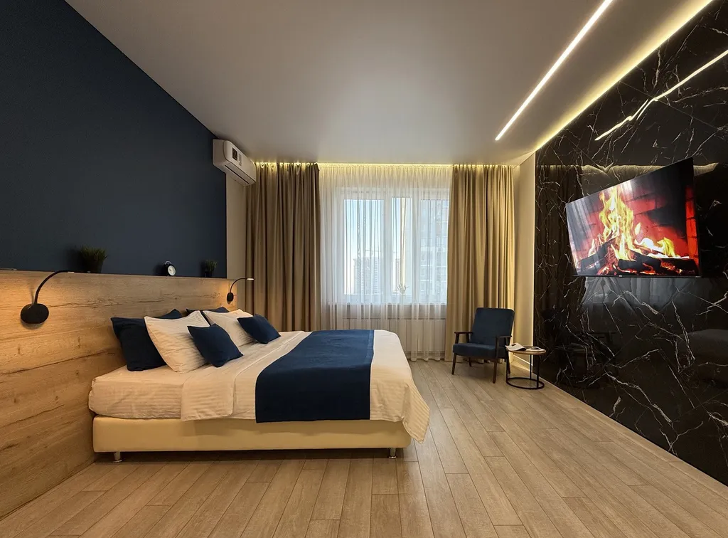 Квартира Апартаменты в центре Уфы в ЖК Аксаковский — аренда посуточно в Уфа