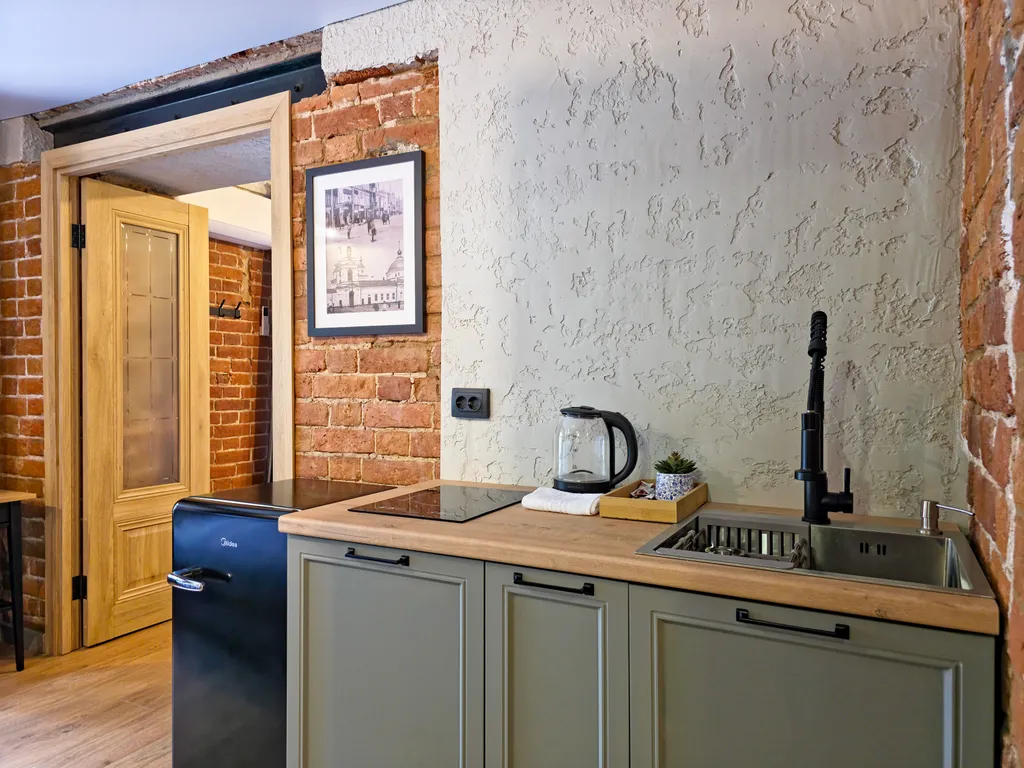 Двухкомнатный номер с изюминкой в бутик апарт-отеле Дом с гаргульями