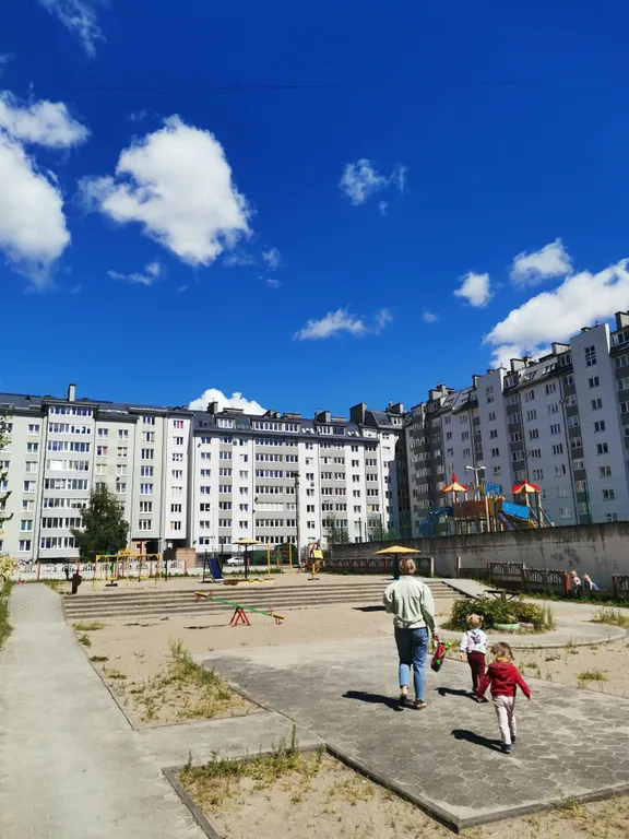 Квартира Квартира Современная евродвушка в спальном районе — Калининград