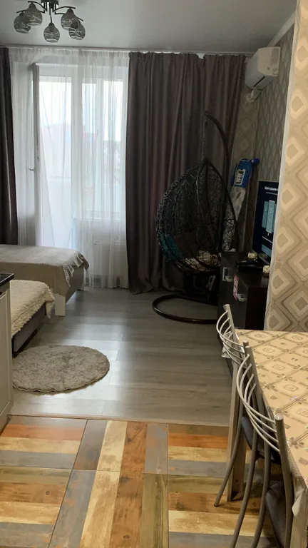 Уютная студия в центре города в тихом спальном районе