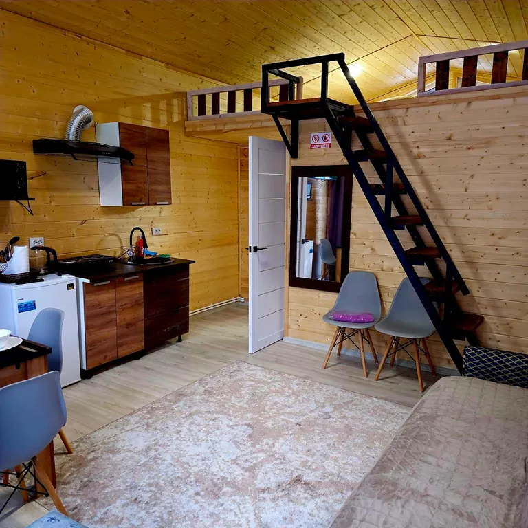 Барнхаус в лесу