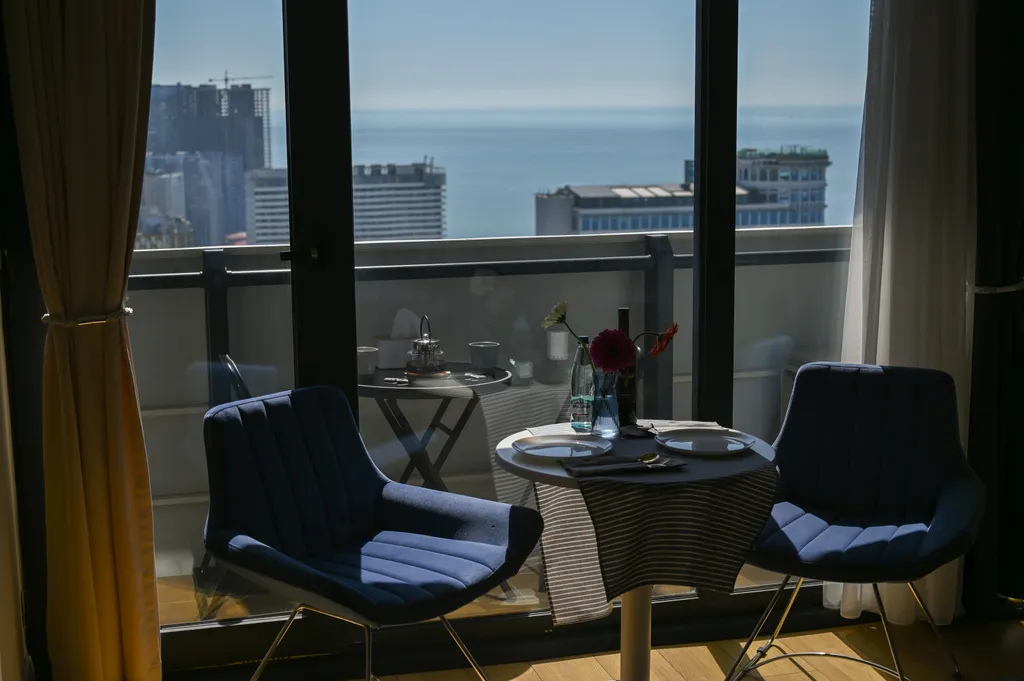 Квартира Квартира Шикарная видовая студия — Батуми