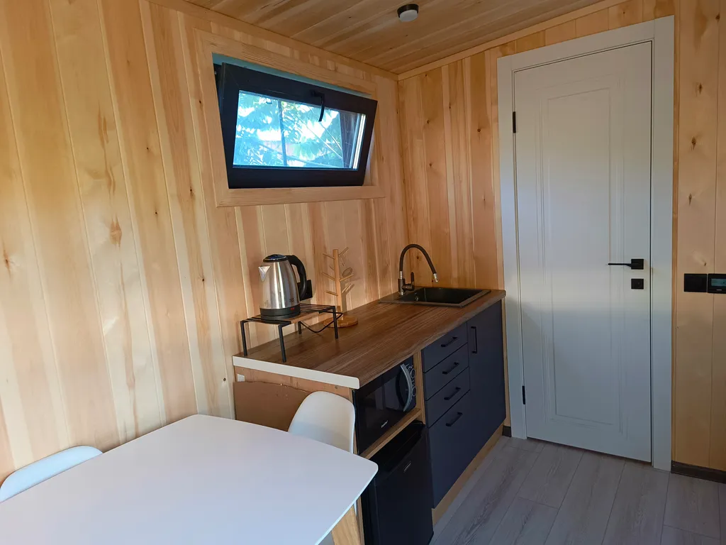 Современный домик 4-местный модульный