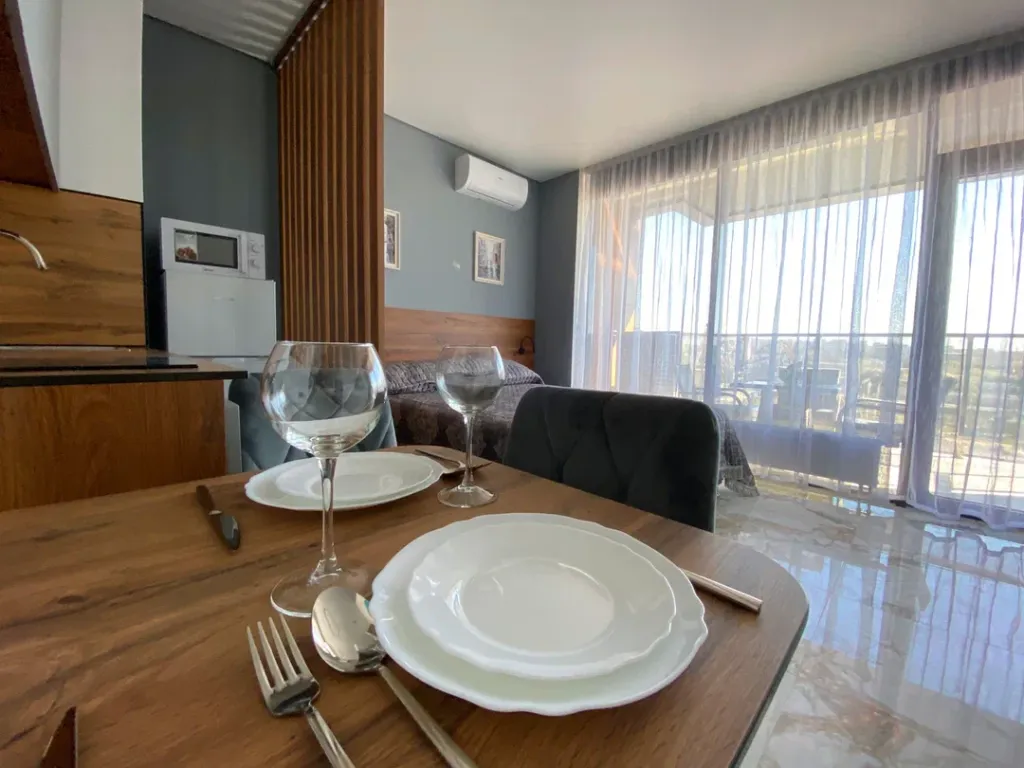 Квартира Квартира Элитный апартамент с потрясающим видом на море и город — Анапа