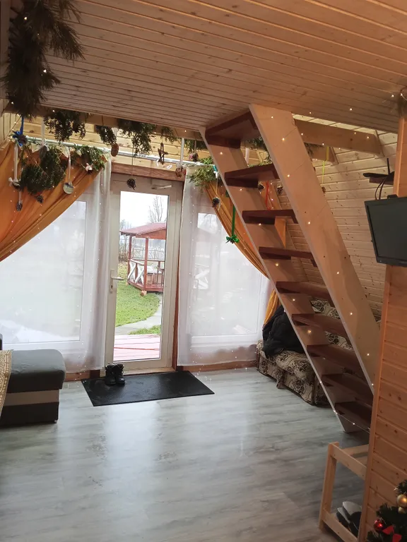 Коттедж Уютный домик А-фрейм в гостях на хуторе Фридланда — Калининград