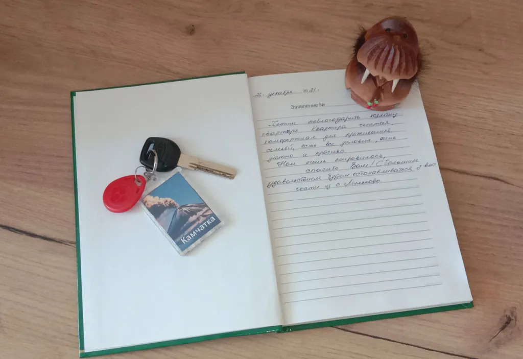 2-комнатная квартира с видом на вулканы