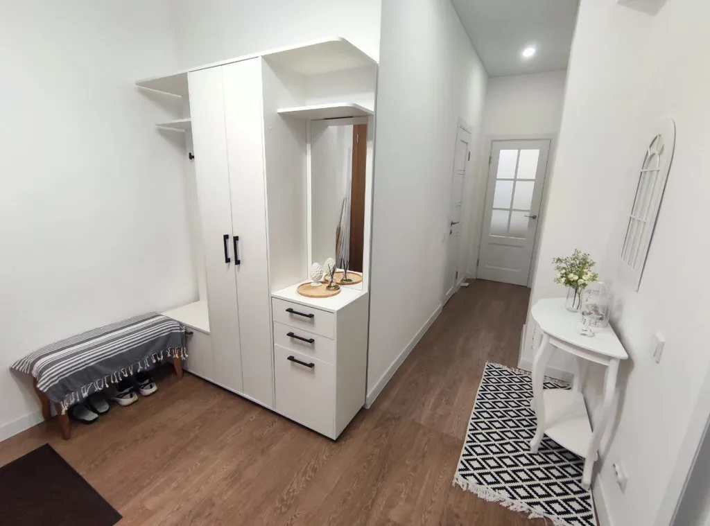 Светлая квартира с видом на Костёл и новым ремонтом