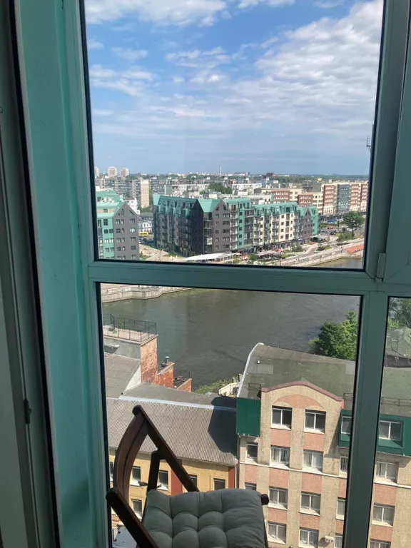Квартира 1-комнатная квартира с панорамным видом на Рыбную Деревню — Калининград