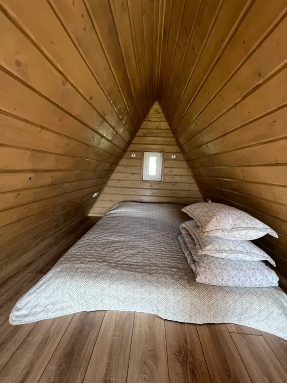 Коттедж Коттедж Новый уютный А-фрейм в черте города — Казань