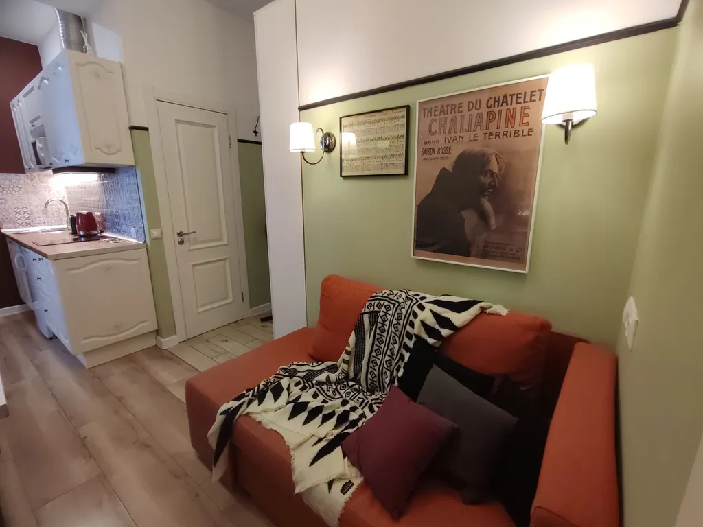 Квартира Квартира Живите в центре! Студия «Шаляпин» от Home24. — Москва
