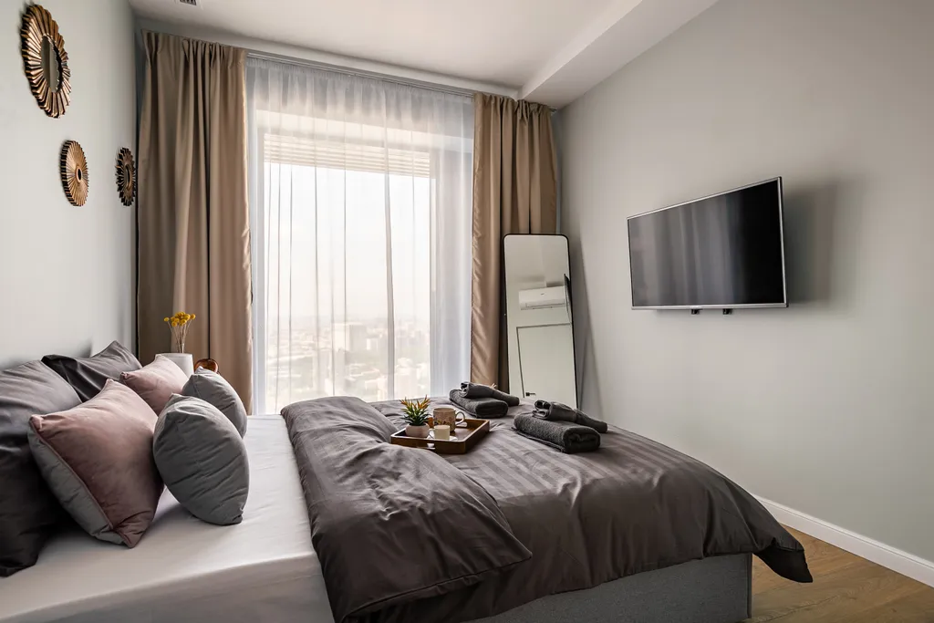 Квартира Квартира Бизнес класс на 52 этаже, умный дом и потрясающий вид на Москву — Москва