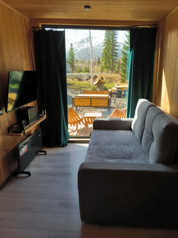 Коттедж Новый модульный дом с видом на горы и лес — Шерегеш