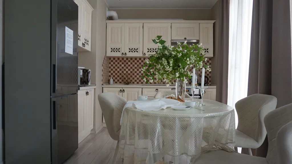 Просторная видовая квартира для большой семьи