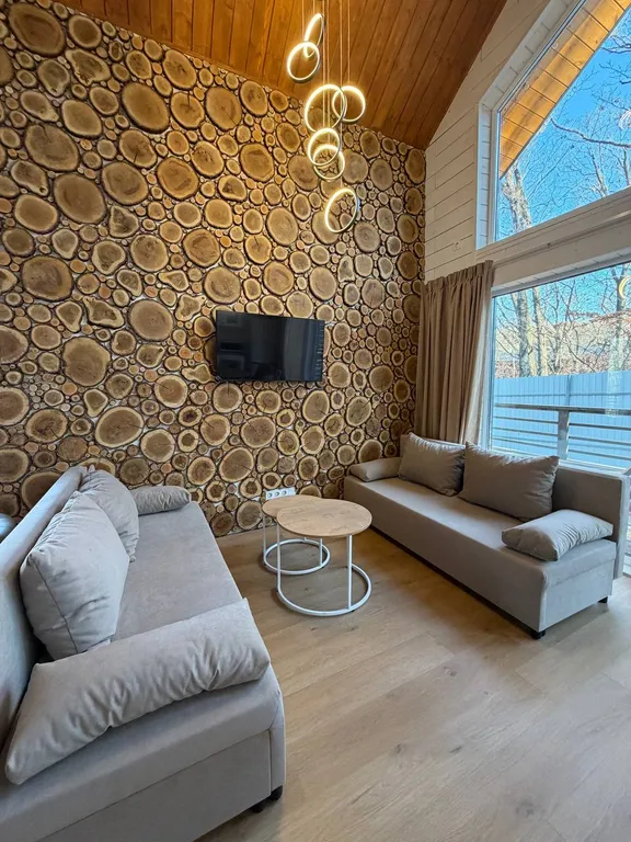 Дом barnhouse с купелью для вашего уютного отдыха