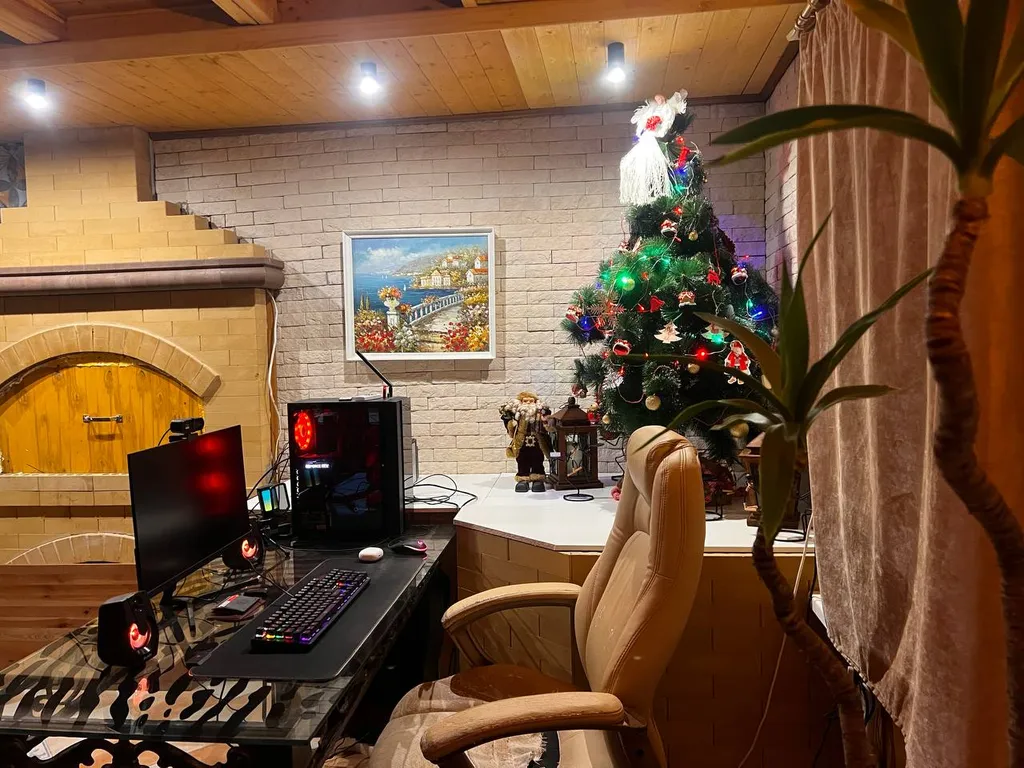 Дом с банным чаном, баней и домашним кинотеатром